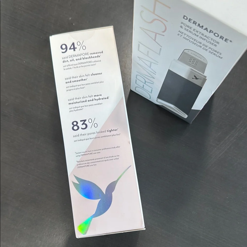 NWT Dermaflash Dermapore Pore Extractor & Serum Infuser - Picture 4 of 4